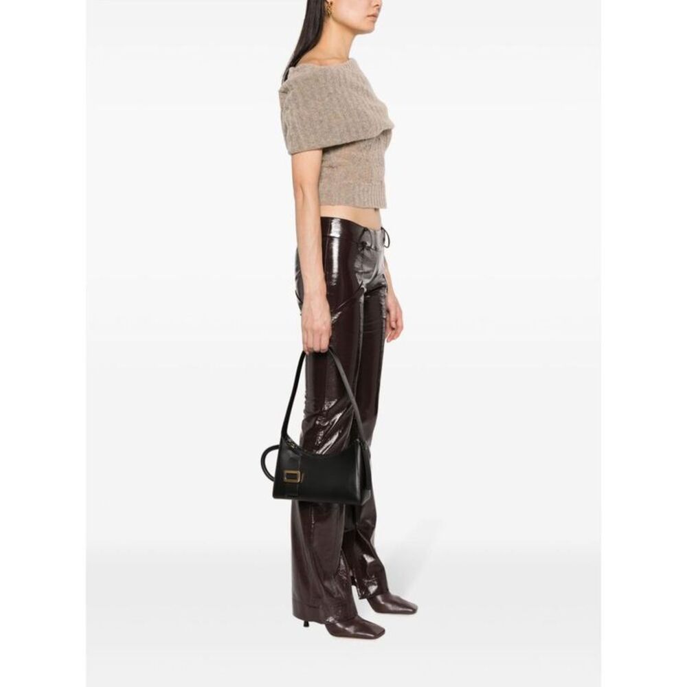 BOYY Buckle Detail Shoulder Bag Women BLACK Handbags - Picture 2 of 4